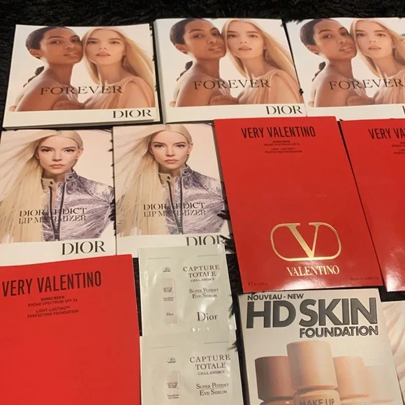 Large Dior Heavy Skincare & Makeup Sample Bundle - Picture 2 of 5